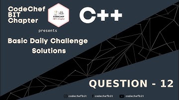 Ques 12 | Check if the character is alphabet, digit or special character | C++ | #CBCDailyChallenge