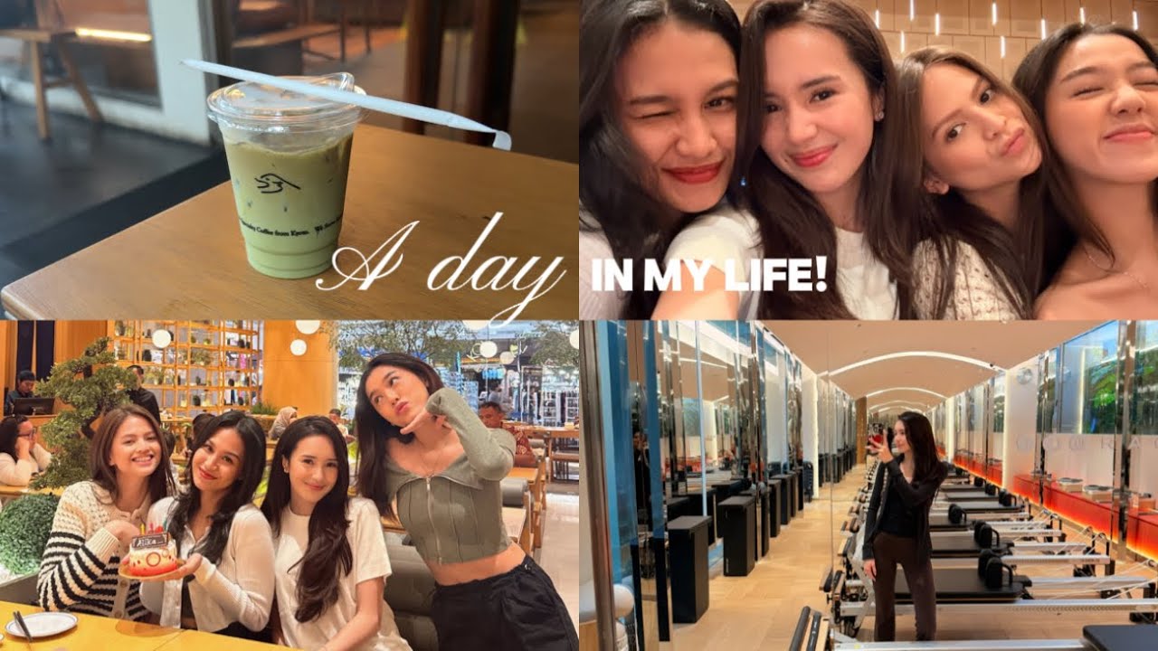 BVLOG - A day in My Life : Pilates, Matcha & Movie Date with Ciwi2✨