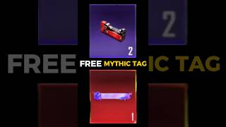 Free Mythic Name Tag 🔥 &amp; Red Material 😱 #pubgmobile #shorts #bgmi