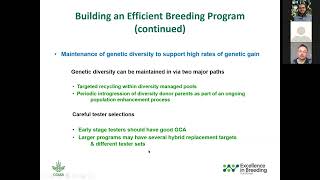 Information Breeding Program Management in a Hybrid Crop Update