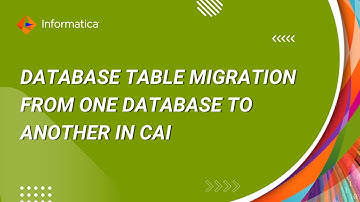 Database Table migration from one database to another using Cloud Application Integration