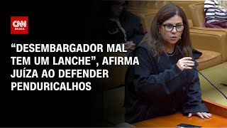 Juíza Defende Penduricalhos Desembargador Mal Tem Um Lanche Cnn 360º