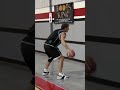 Between the Legs with Tennis Ball Wall Basketball Drill