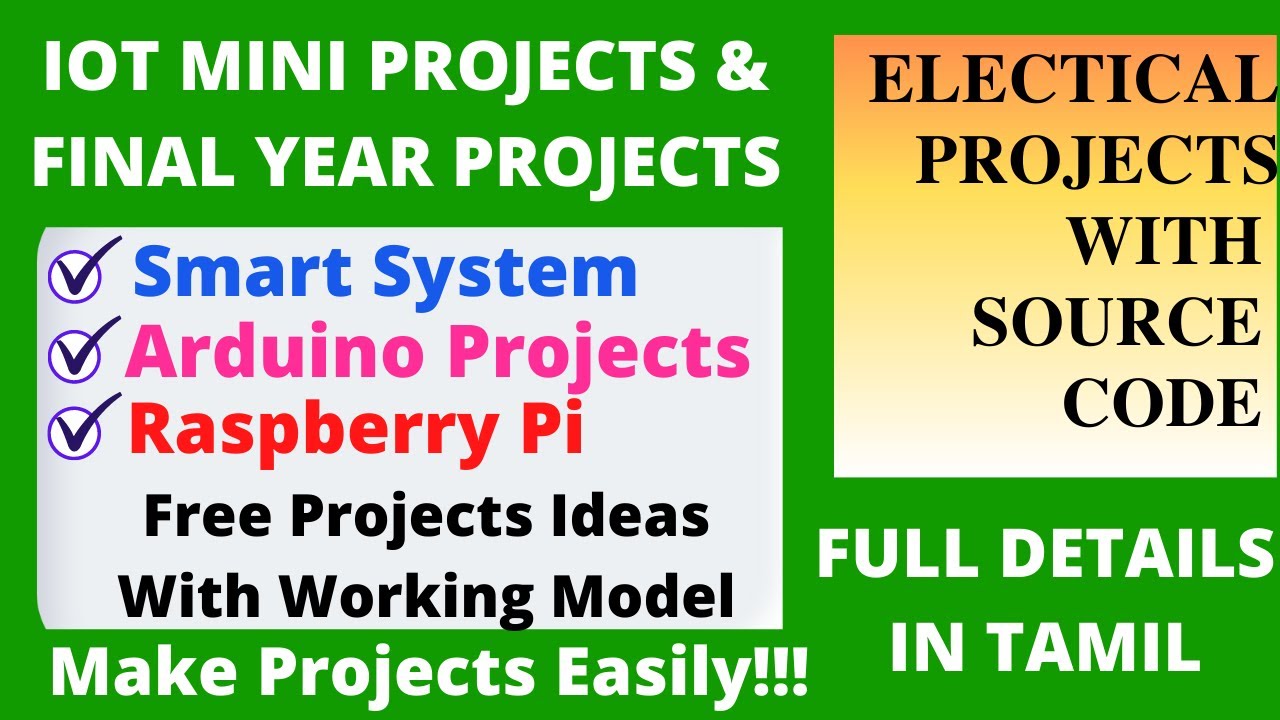 Electrical Engineering Projects For Final Year Students | IOT Projects ...