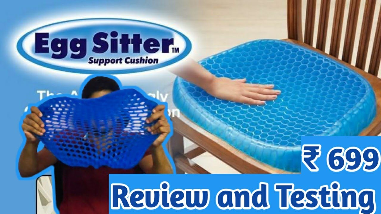 EGG SITTER Review & Testing : Cushion Soft Breathable Honeycomb Pillow 