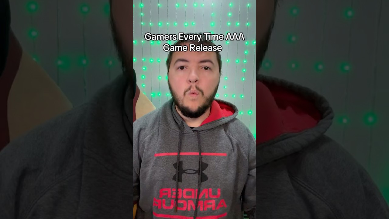 WATCH: Every Time A New Triple A Game Comes Out #gaming #dragonballsparkingzero