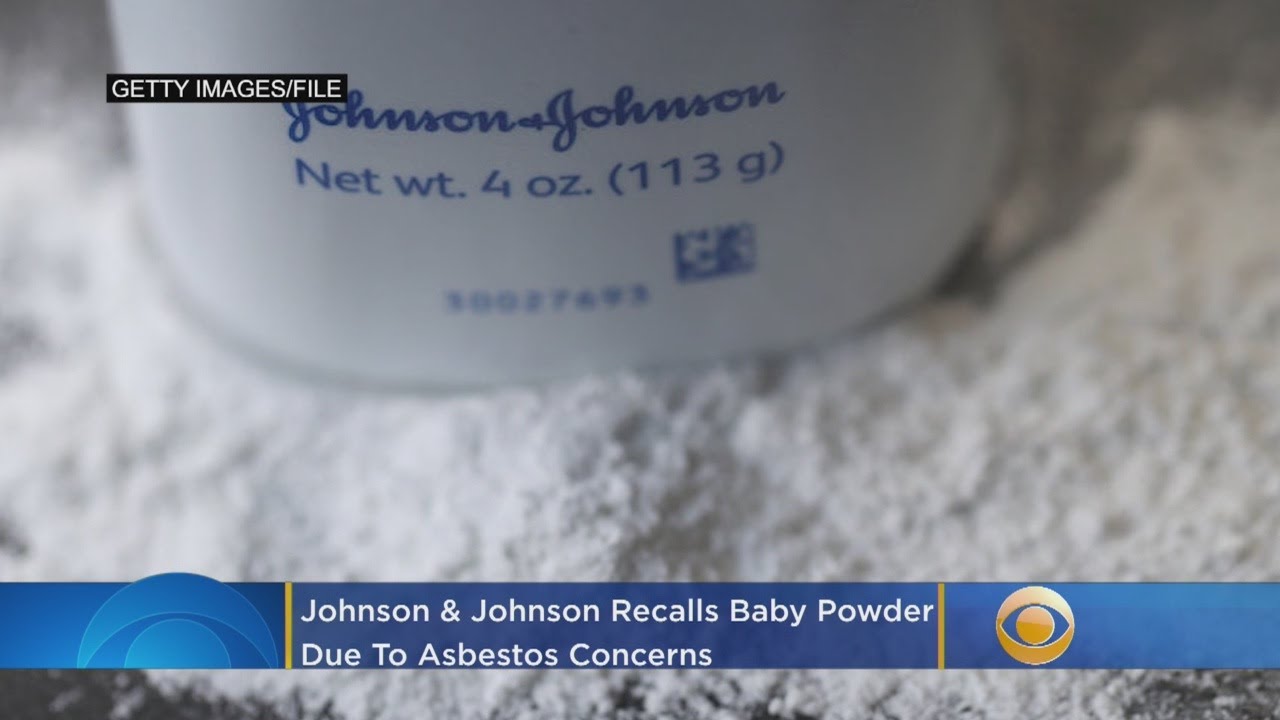 Johnson & Johnson Recalls Baby Powder Due To Asbestos Concerns YouTube