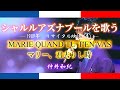 シャルル・アズナブールを歌う 1989年リサイタル映像4♪マリー、君去りし時 MARIE QUAND TU T'EN VAS♪ー 仲井和紀 ー