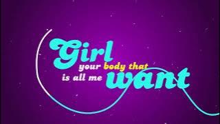 Badman Dafe - All Me Want  (Lyrics Video)