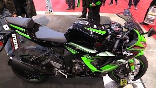 2016 Kawasaki Ninja ZX6R KRT Edition - Walkaround - 2016 Toronto Motorcycle  Show