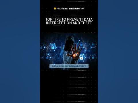 Top tips to prevent data interception and theft #cybersecurity # ...