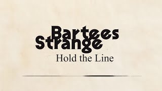 Video thumbnail of "Bartees Strange - Hold the Line (Official Audio)"