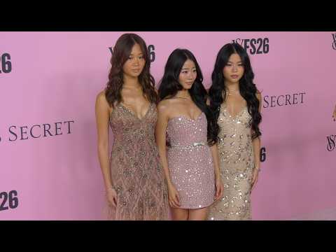 Ha Sisters (Erica Ha, Evelyn Ha, Emily Ha) | 2026 Victoria's Secret Fashion Show Pink Carpet