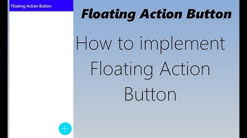 How to implement Floating Action Button in android studio with java