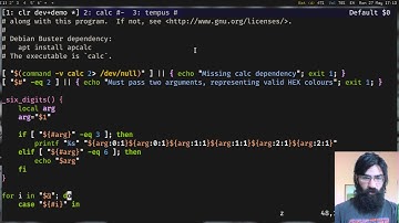 BASH: Find color contrast using parameter expansion (and more)