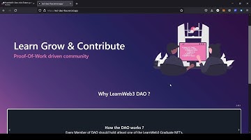 LearnWeb3 DAO