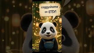 Meet Paco! 🐼 | Cute Animated Panda Video &amp; Digital Art Prints by coggyshome