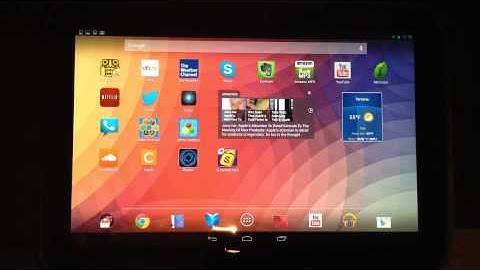 Nexus 10 -  Accessibility Feature TalkBack