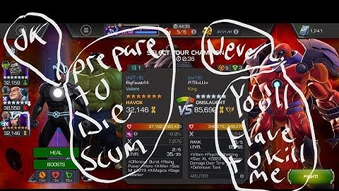 R2 Havok Best Onslaught counter! Bubble Shield Power focus 2 | Alliance War | MCOC