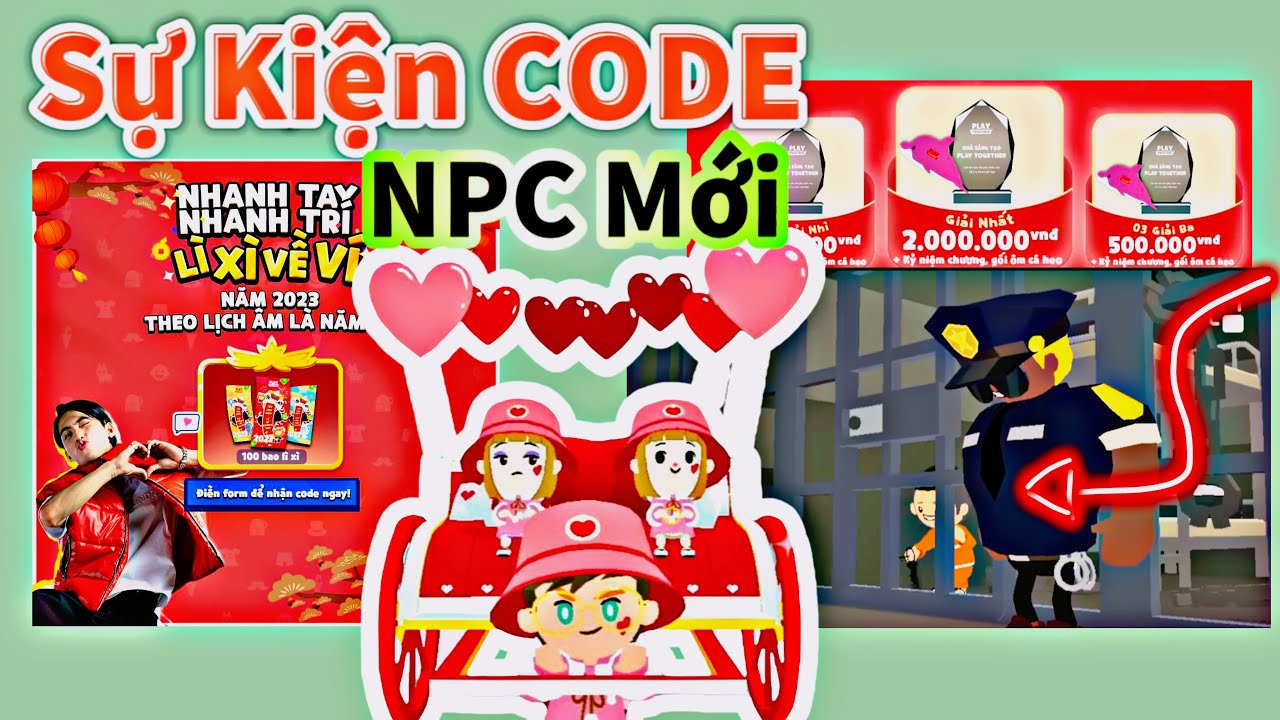 Tổng Hợp Sự Kiện CODE Phần Thưởng Mới Nhất - Nhiệm Vụ NPC Cập Nhật ...