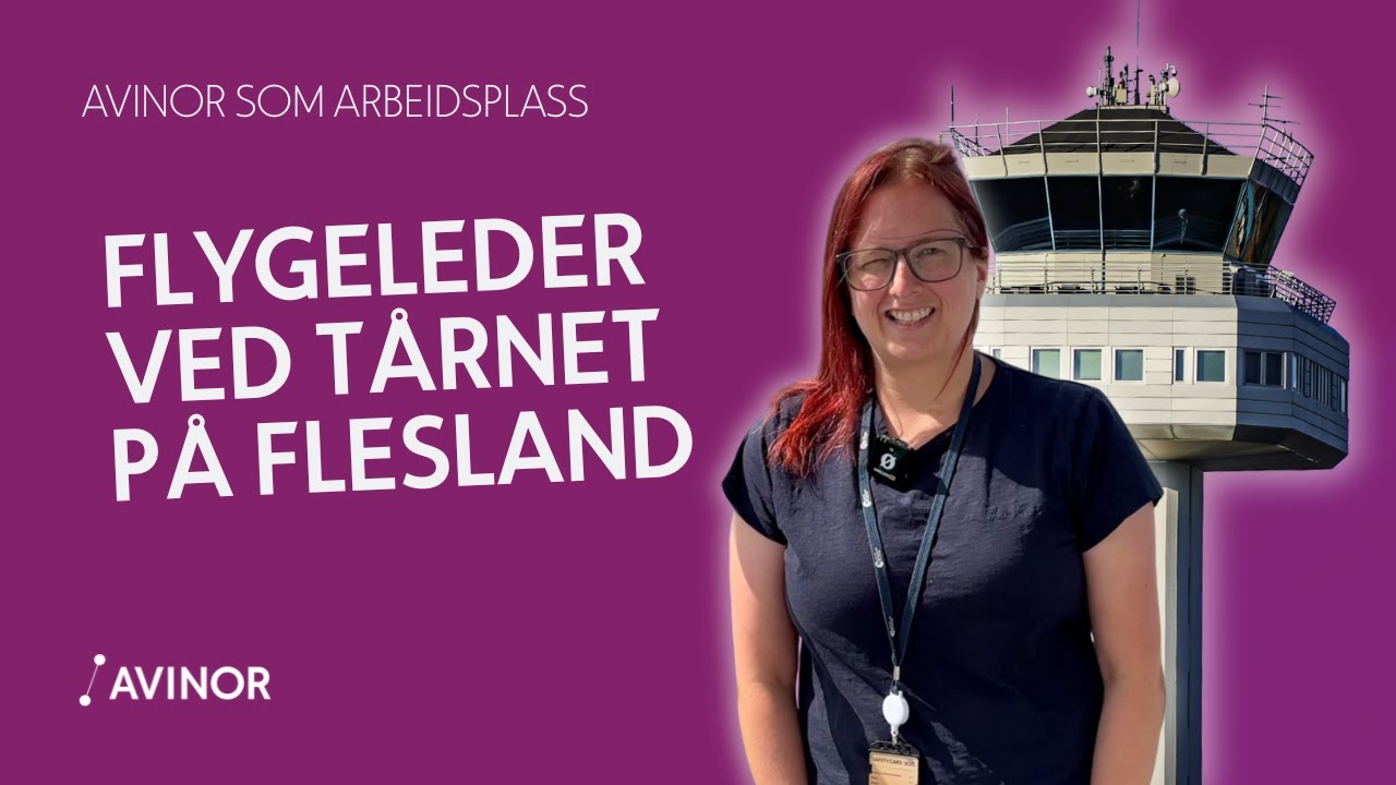 Flygeleder ved Flesland tårn