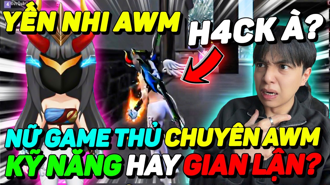 XUẤT HIỆN NỮ GAME THỦ SIÊU AWM BẮN NHƯ 