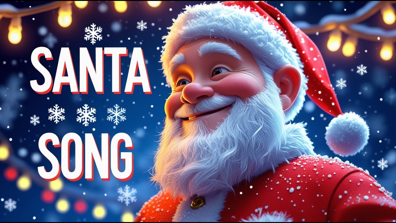 Santa Song for Kids 🎅 ️ | Christmas Fun Music - YouTube