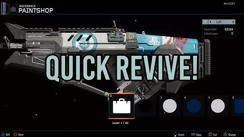 Black Ops 3 - Quick Revive Paint Shop Tutorial!