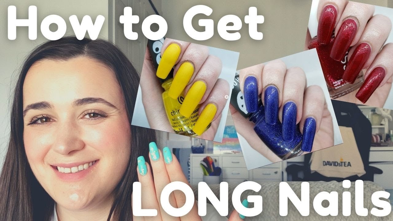 How to Get and MAINTAIN Long Nails My Nail Care Routine + Tips & Tricks YouTube