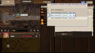 CodeCombat - Kithgart Base (Level 19) - Bermain dan Belajar Python