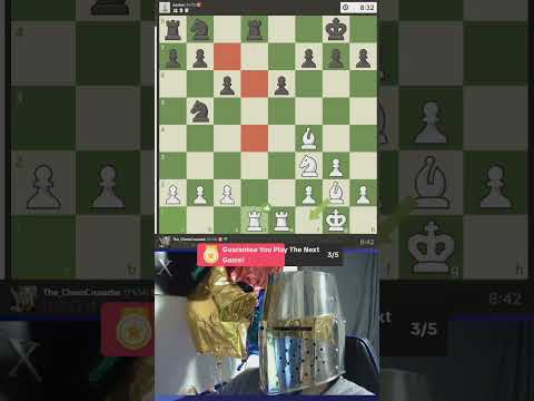 The Knight is Trapped! - Live Chess Stream - #chess #chessmemes #blunder #checkmate #shorts