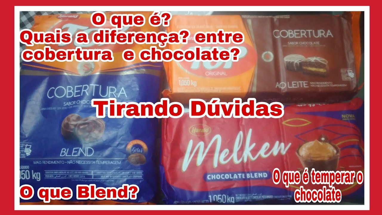 COBERTURA? CHOCOLATE? BLEND? - YouTube