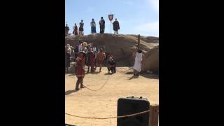 Passion Play at Vasquez Rocks, Easter 2014 part 1