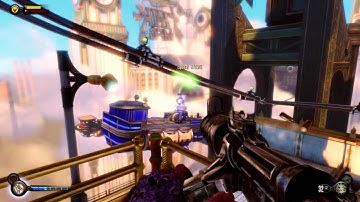 Bioshock Infinite (PC) walkthrough - Finkton Docks