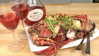 【彬彬有院】食• 葱姜龙虾\/\/Home made Ginger and Onion Lobster