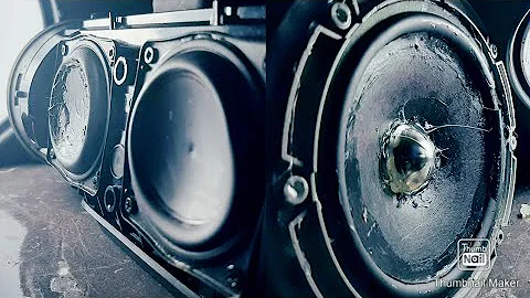 JBL CHARGE 3 GG NO LFM BASS TEST & CRAZY PASSIVE RADIATOR MOVING