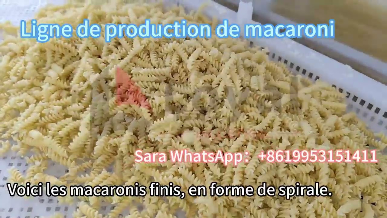 Macaronis – Ligne de production entièrement automatisée !🍜