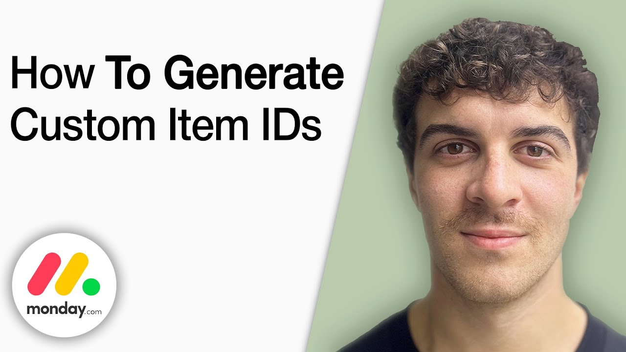 How to Generate Custom Item IDs in Monday.com [2025 Full Guide] - YouTube