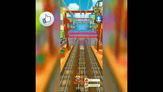 train surf run ⚡Subway Running Game!! #shorts screenshot 1
