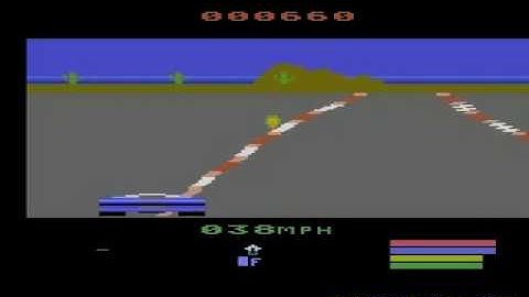 Atari 2600 Fatal Run 1989 Atari Prototype