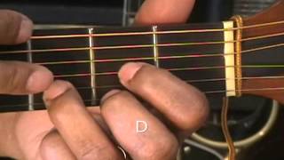 Guitar Chord Form Tutorial #22B How To Play Basic Chords Am D G Em C EricBlackmonGuitar