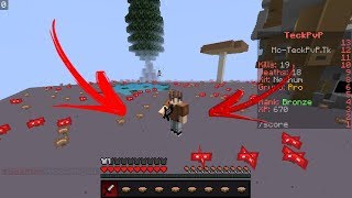 A MELHOR NETWORK DO MUNDO! KitPvP/HG/SkyWars 1.8 (TeckPvP)