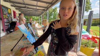 Dit Schildert LUCILLA op SCHILDERWORKSHOP in KAAPSTAD | Bellinga Short #1602