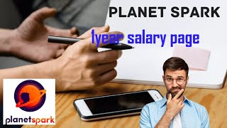 My 1-Year Salary at PlanetSpark