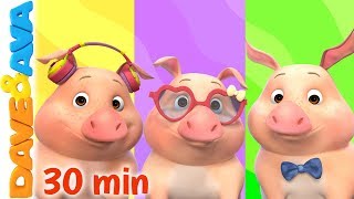 this little piggy colors more baby songs dave and ava