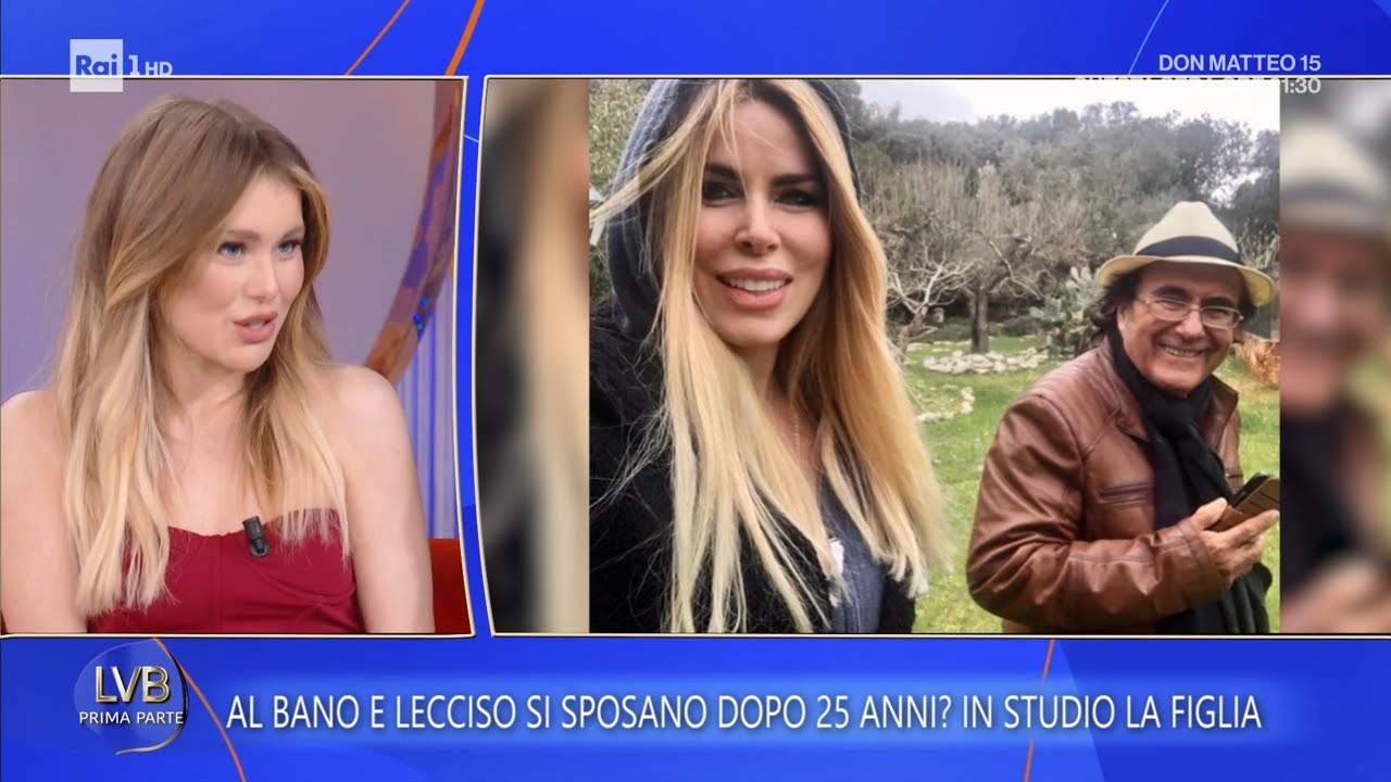 Al Bano e Loredana Lecciso si sposano? Parla la figlia Jasmine - La Volta Buona 19/02/2026