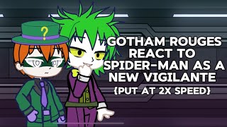 Gotham Rouges React To Spider-Man As A New Vigilante Put At 2X Speed
