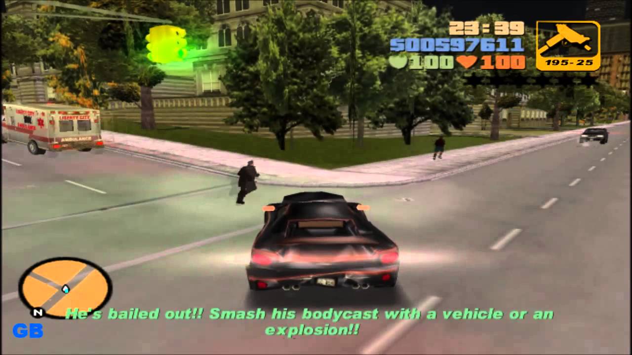 GTA III - Mission #38 - Plaster Blaster [HD]