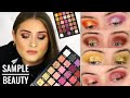 SAMPLE BEAUTY THE EQUALIZER VOL 2 PALETTE MAKEUP TUTORIAL & SWATCHES