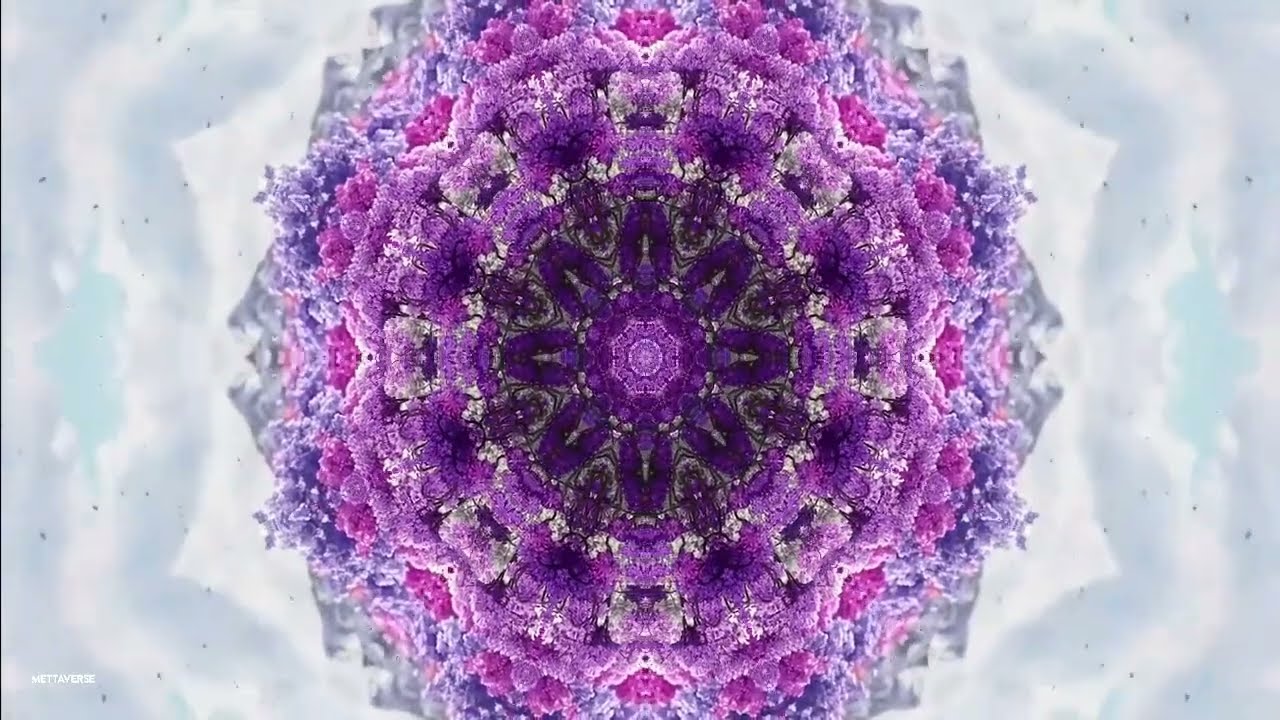 Worlds Within Worlds | Hypnotic Purple Fractals & Celestial Soundscape